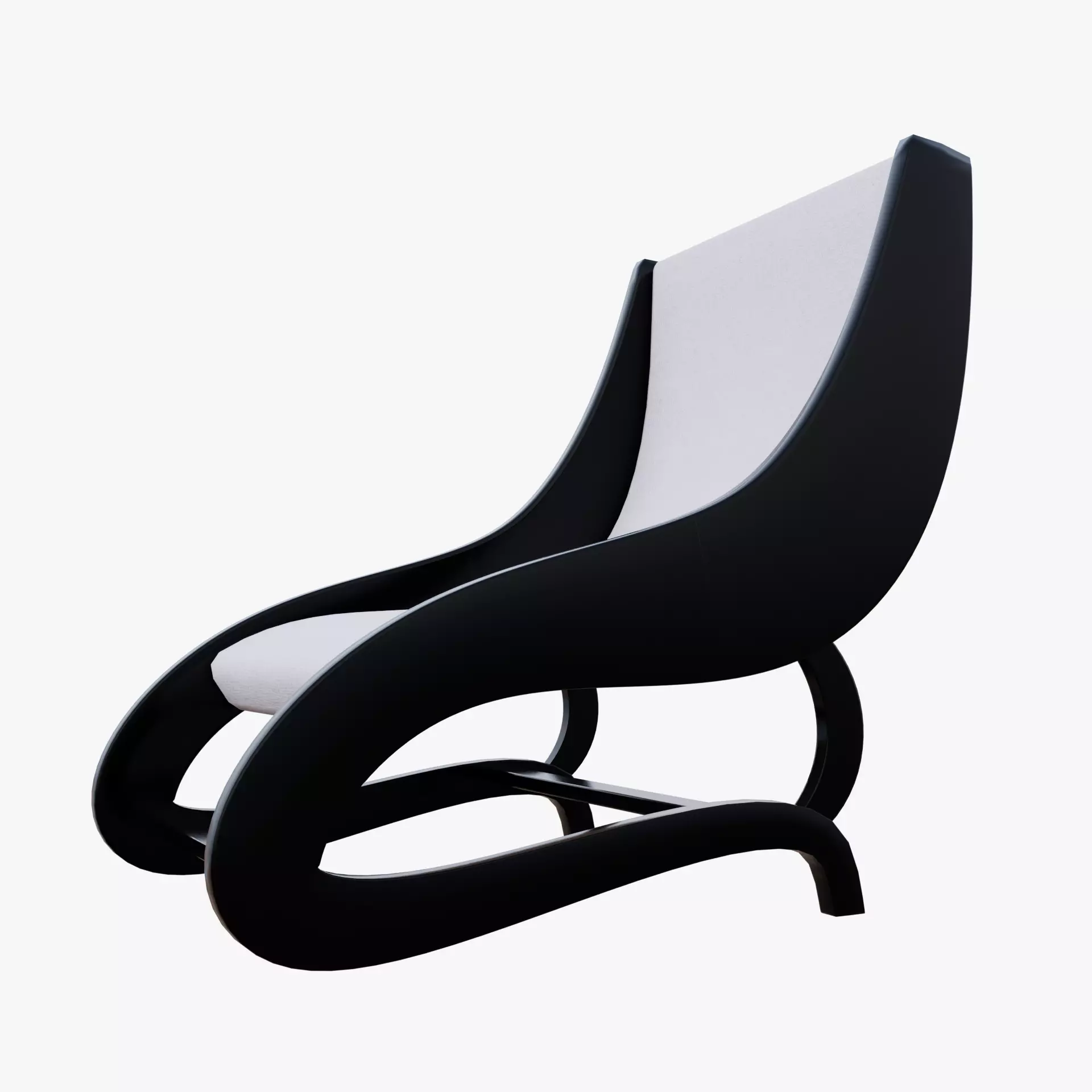 Modern Chair Low-poly 3D model
