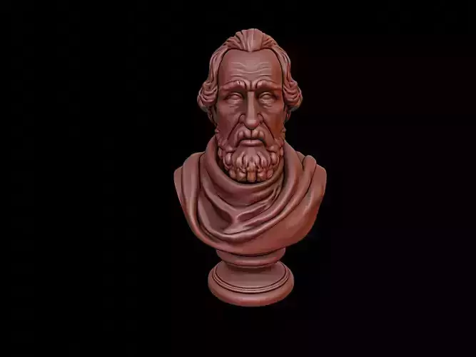 Ferdinand Magellan Bust 3D print model