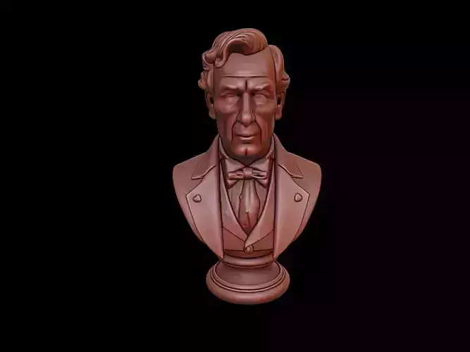 Franklin Pierce Bust