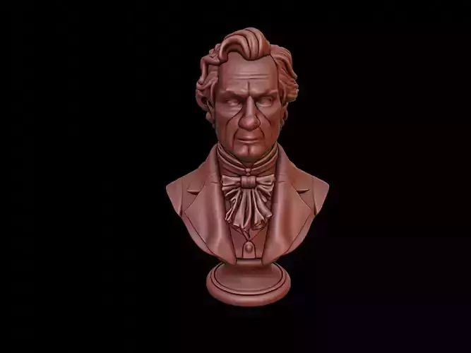Franklin Pierce Bust