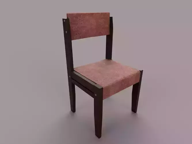Retro Chair - Eastern European style Game Ready 