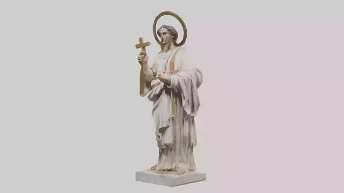Early Christian Martyr statue model