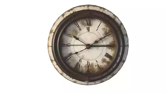 old wall clock