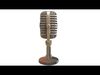 microphone Low-poly 3D model_1