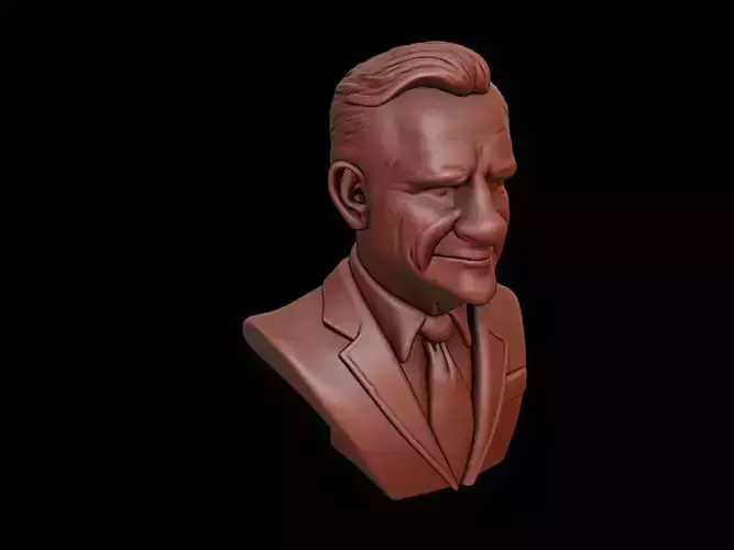 Gerald Ford Bust 3D print model