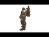 Copper Monster Low-poly 3D model_1