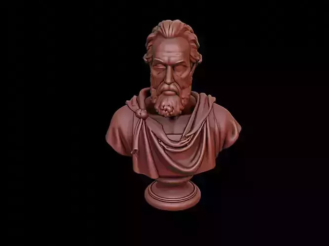 Giovanni da Verrazzano Bust 3D print model