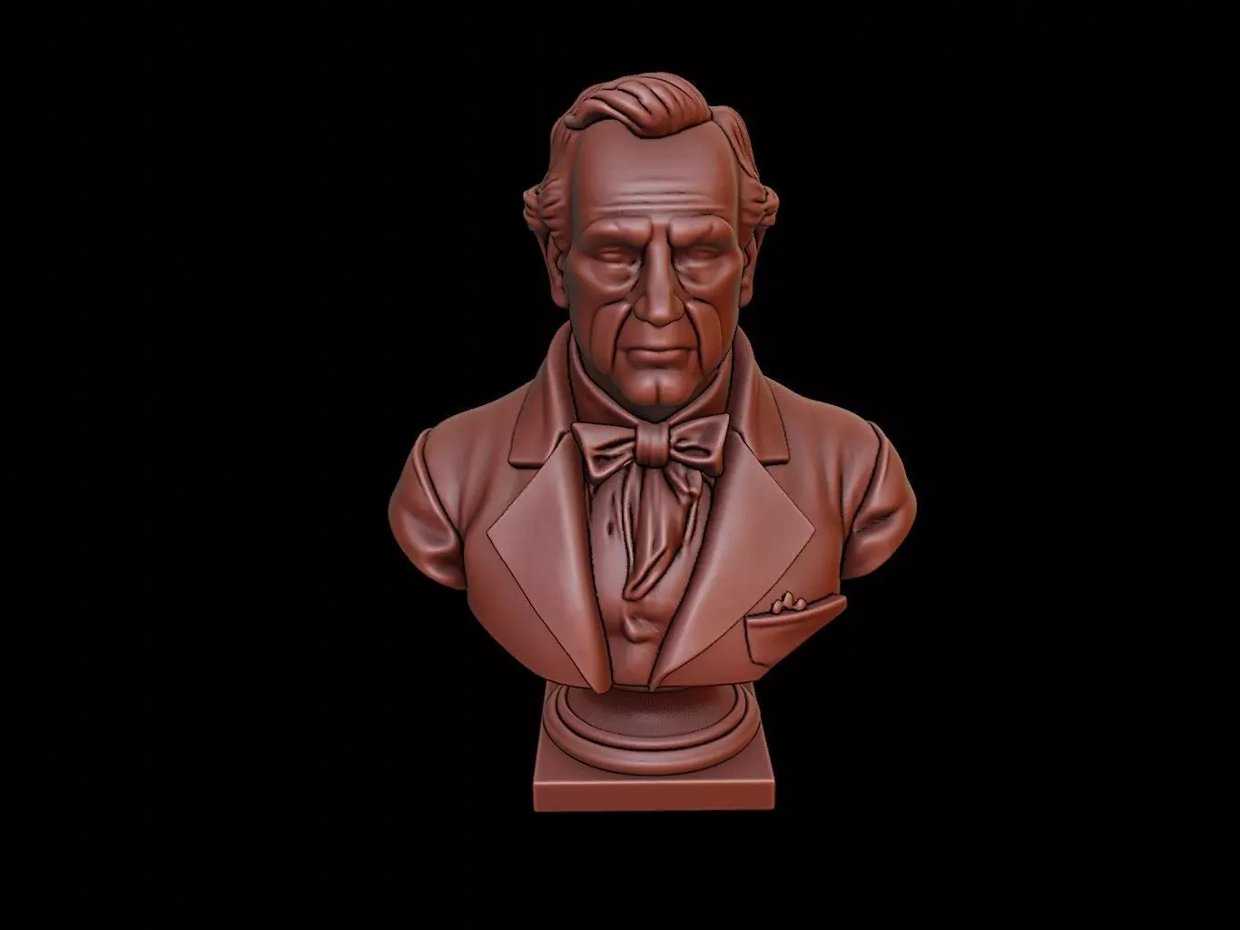 Grover Cleveland Bust 3D print model