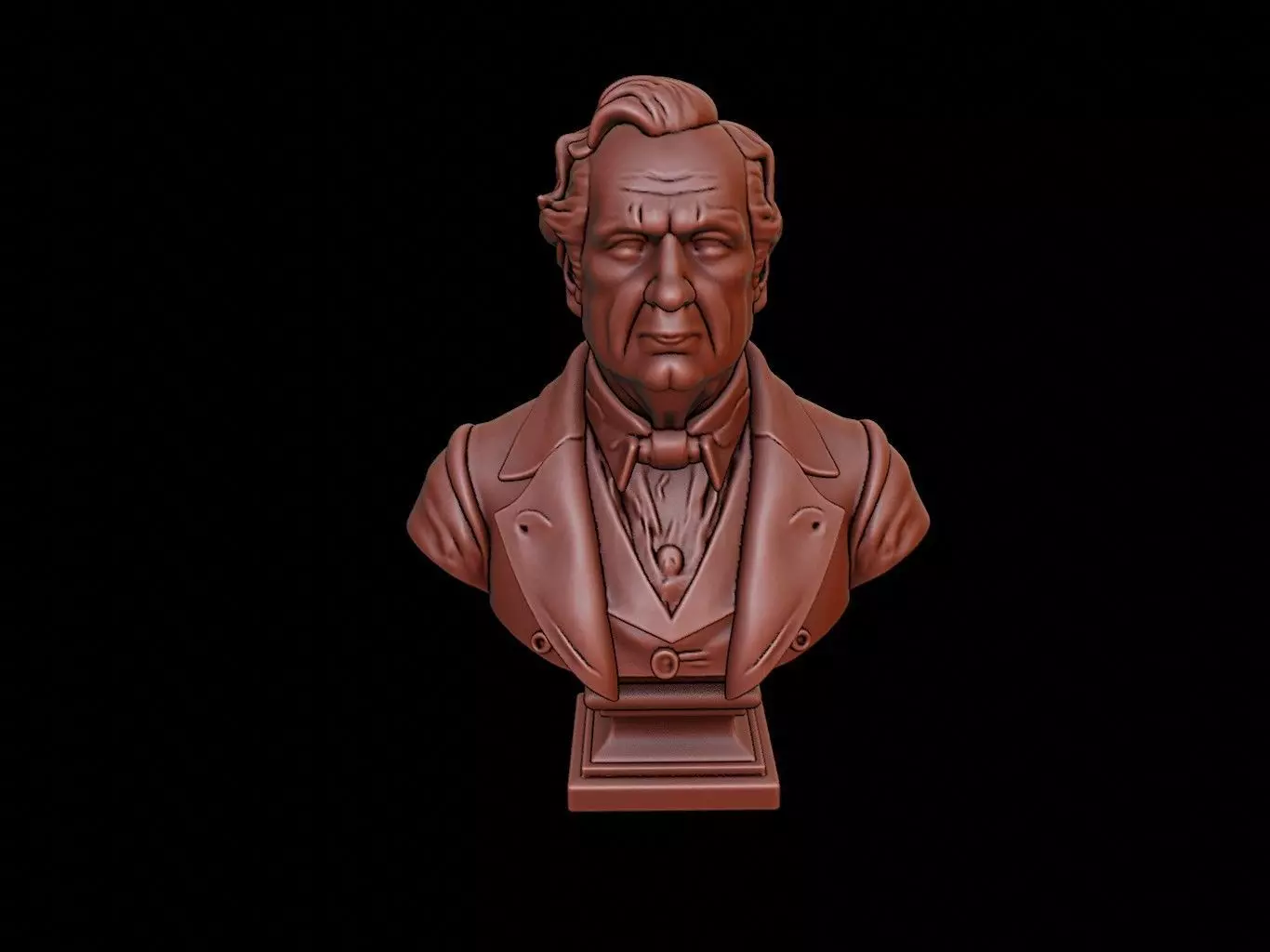 Grover Cleveland Bust 3D print model