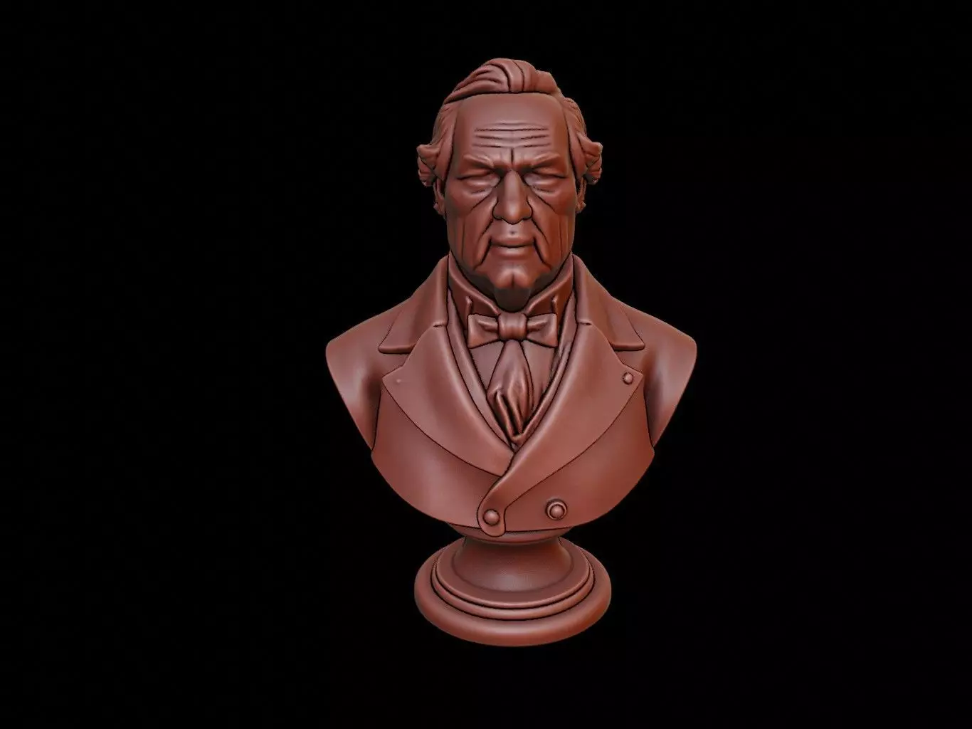 Grover Cleveland Bust 3D print model