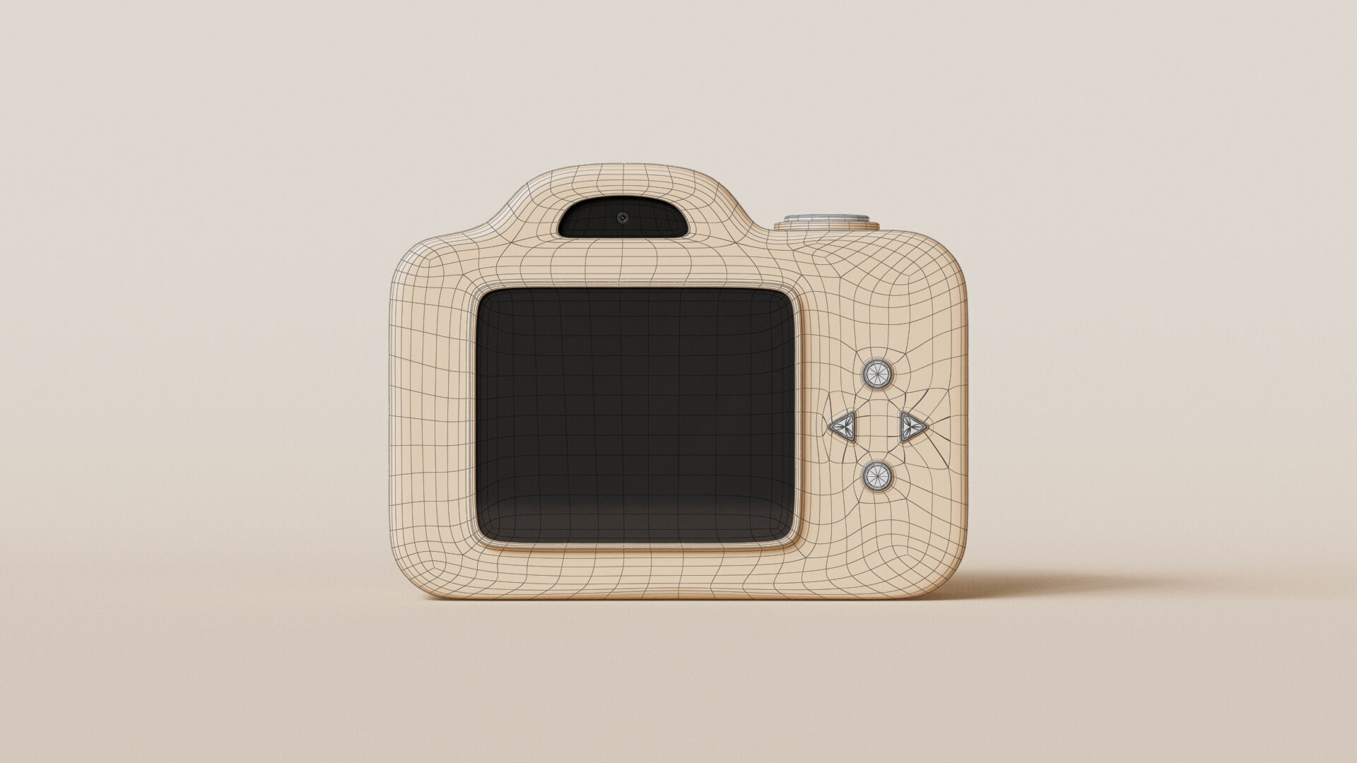 Mini Digital Camera 3D model_7