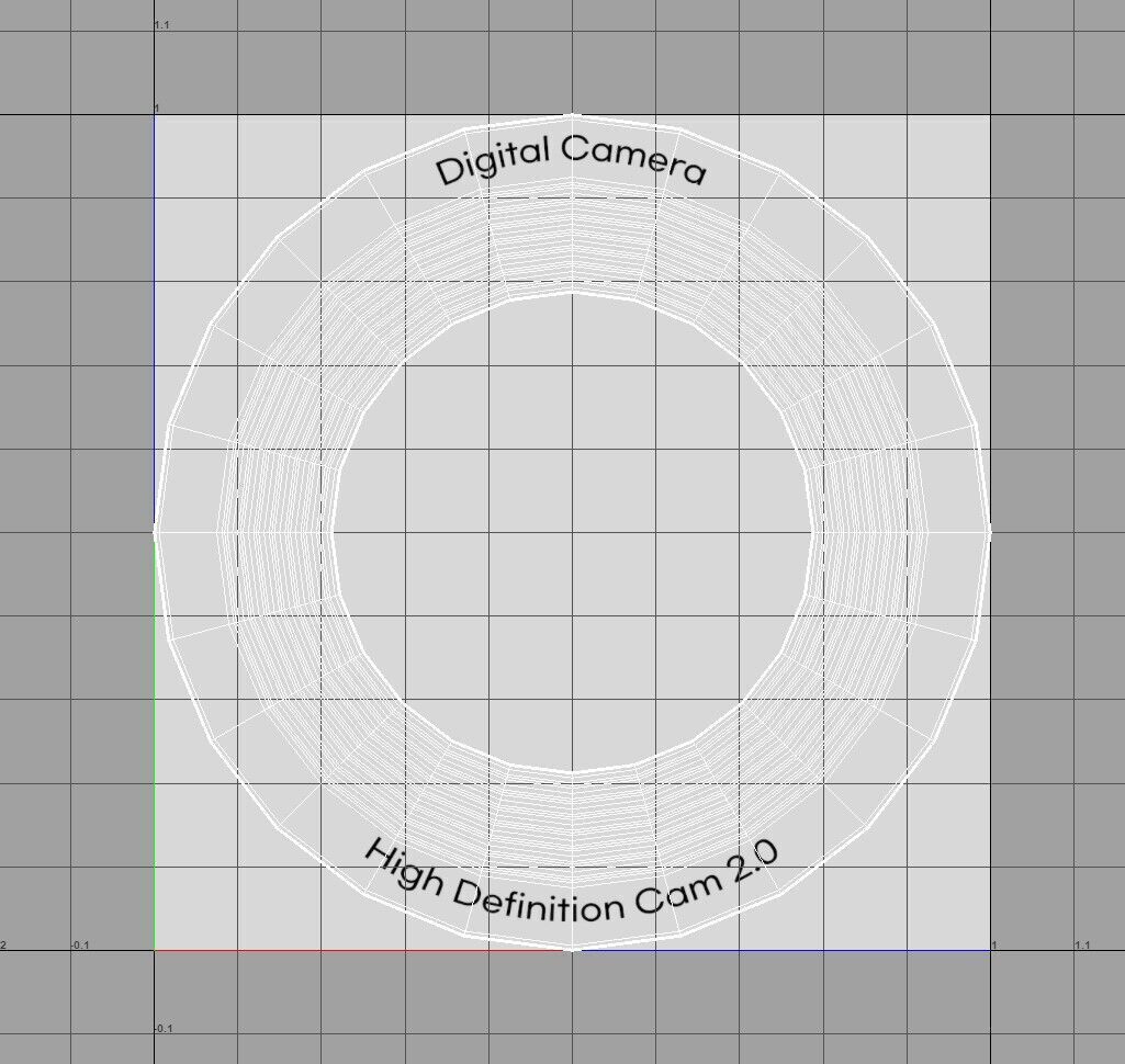 Mini Digital Camera 3D model_6
