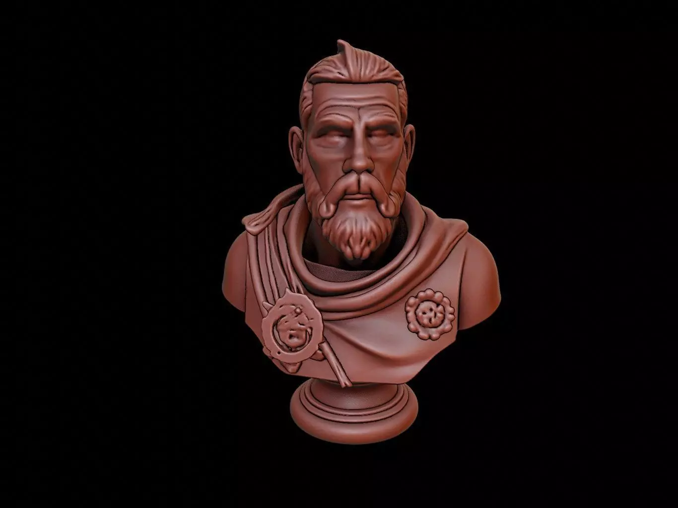 Henry the Navigator Bust 3D print model_0