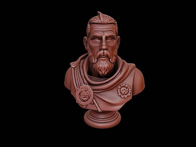 Henry the Navigator Bust 3D print model