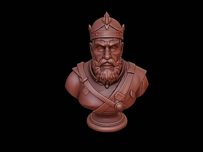 Henry the Navigator Bust 3D print model