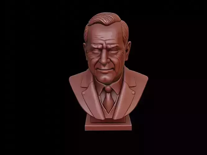 Herbert Hoover Bust