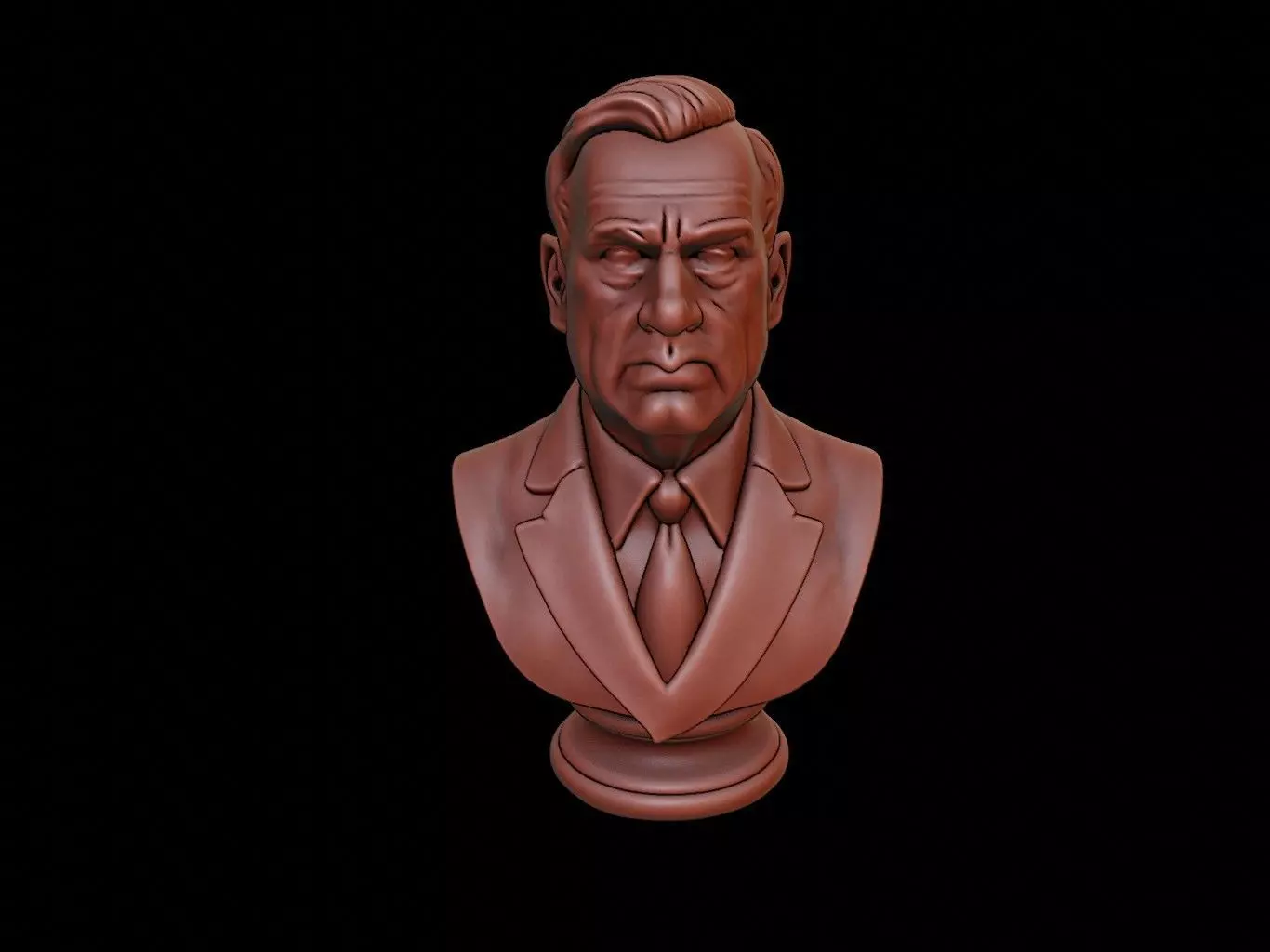 Herbert Hoover Bust 3D print model