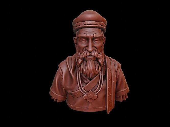 Ibn Battuta Bust 3D print model