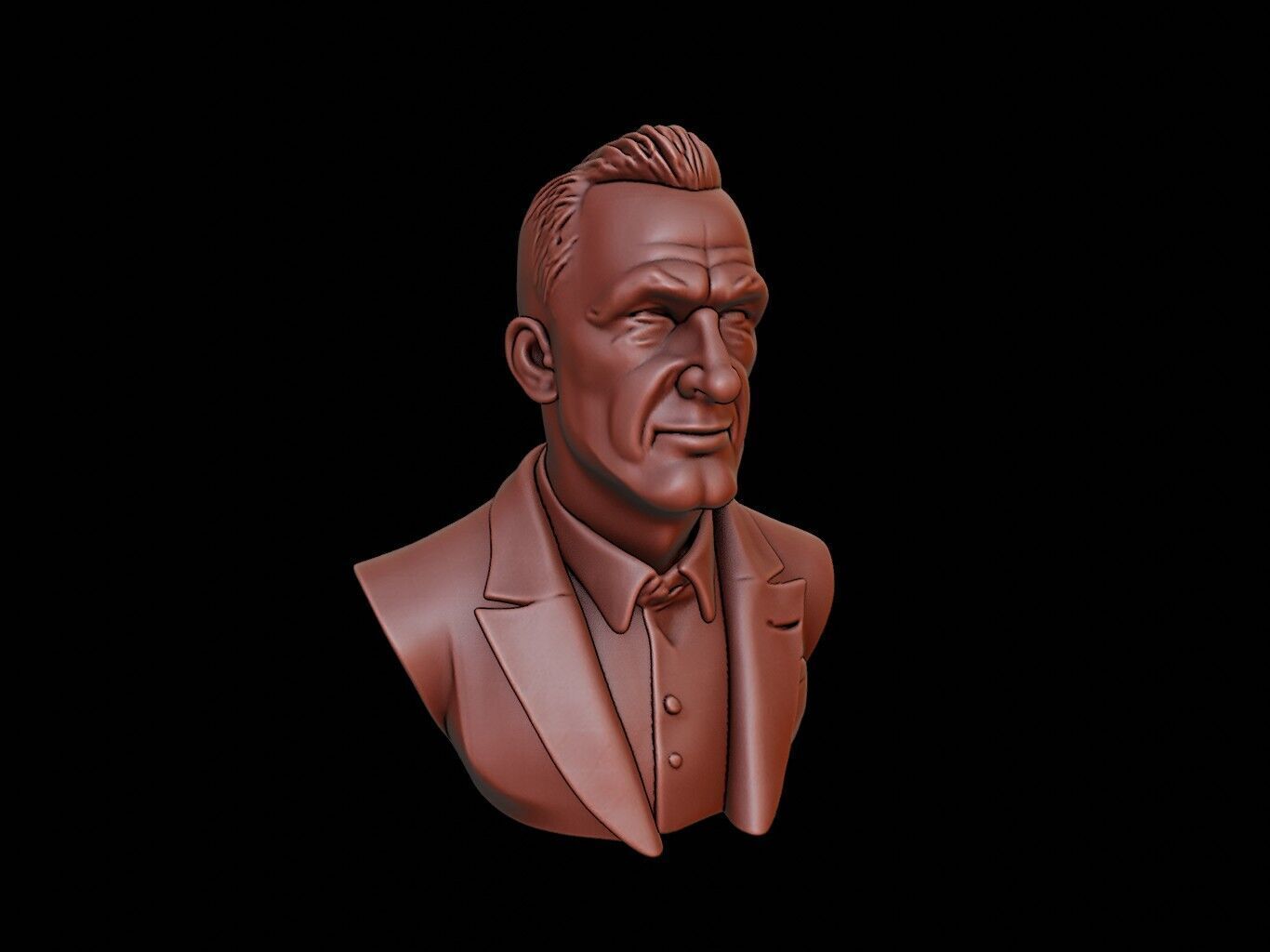 James Bruce Bust 3D print model_1