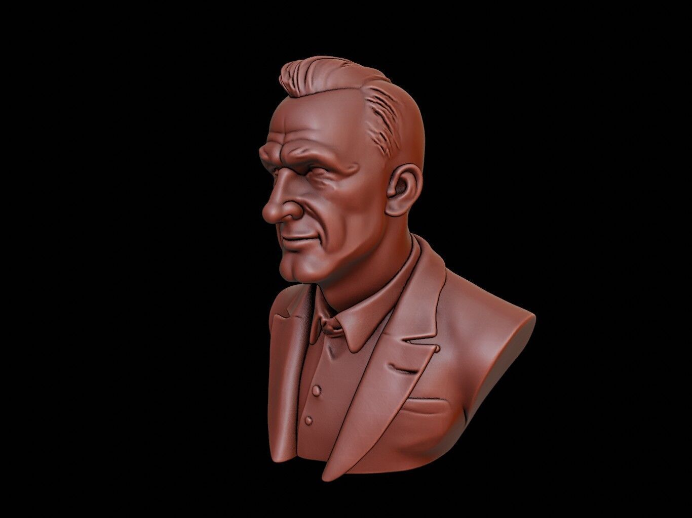 James Bruce Bust 3D print model_2