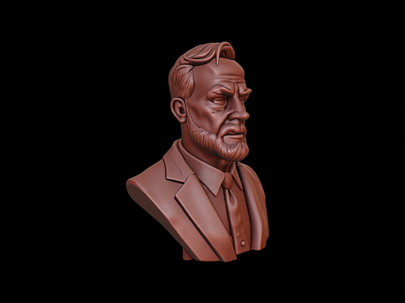 James Bruce Bust 3D print model_1