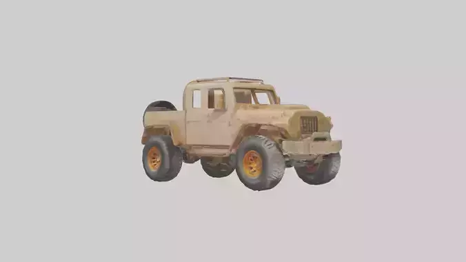 Ecofriendly Offroad Truck model