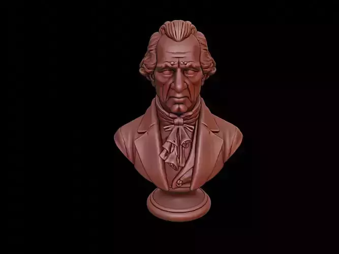 James Monroe Bust