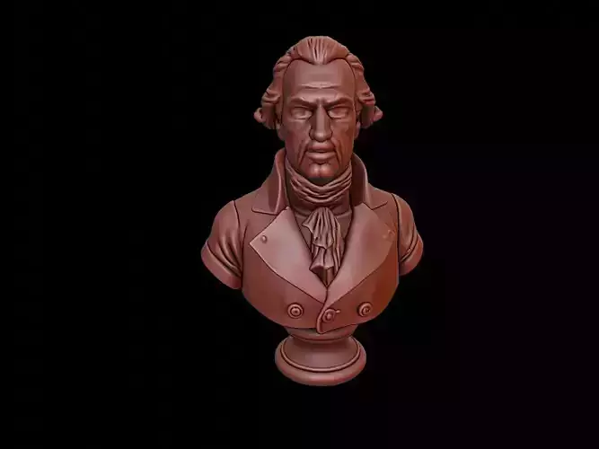 James Monroe Bust