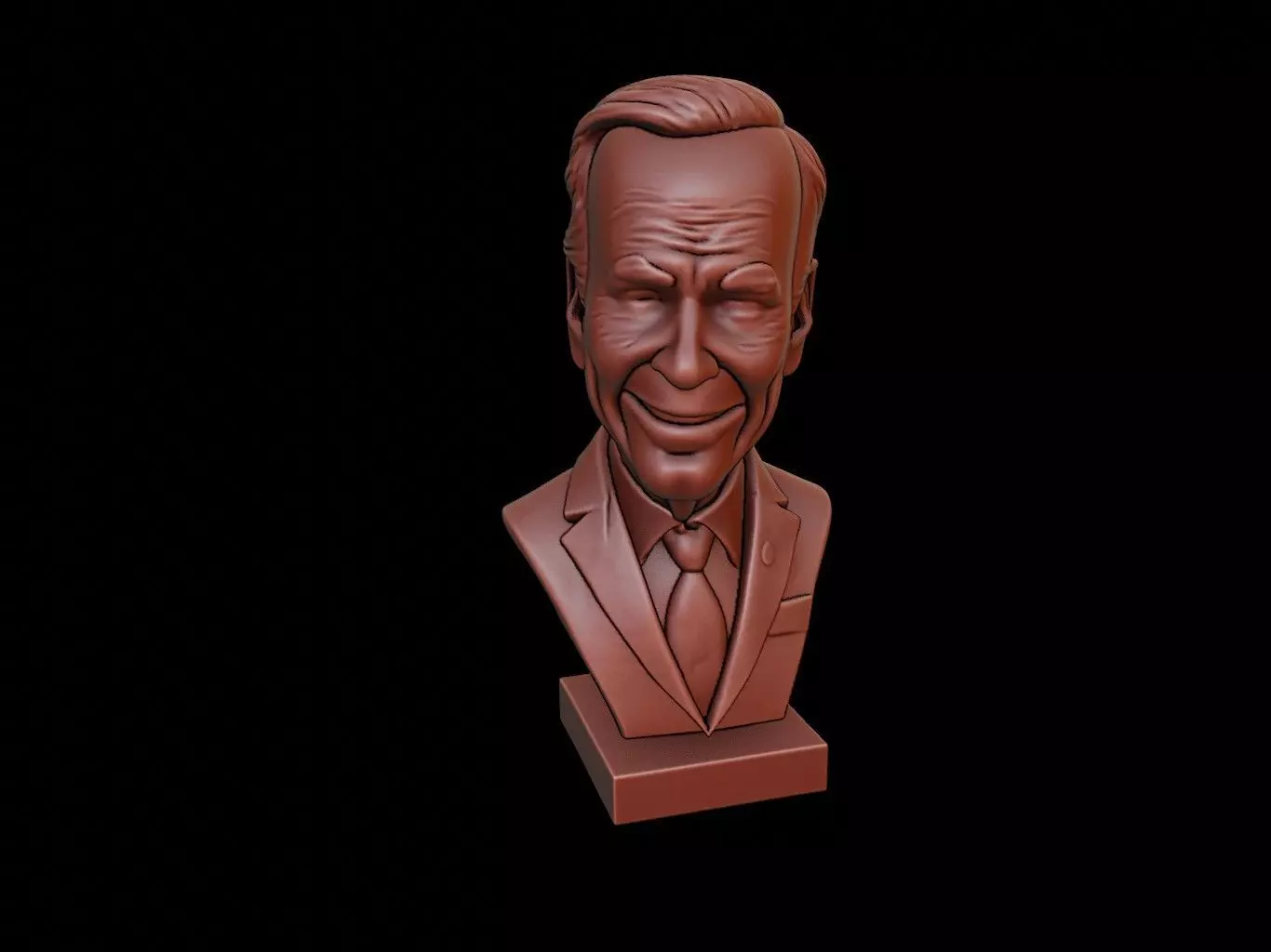 Joe Biden Bust 3D print model_0