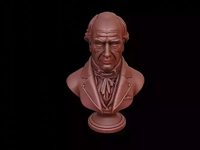 John Quincy Adams Bust