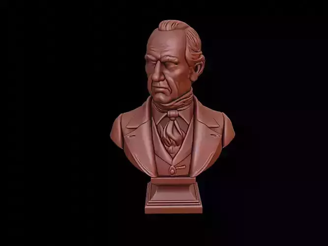 John Quincy Adams Bust