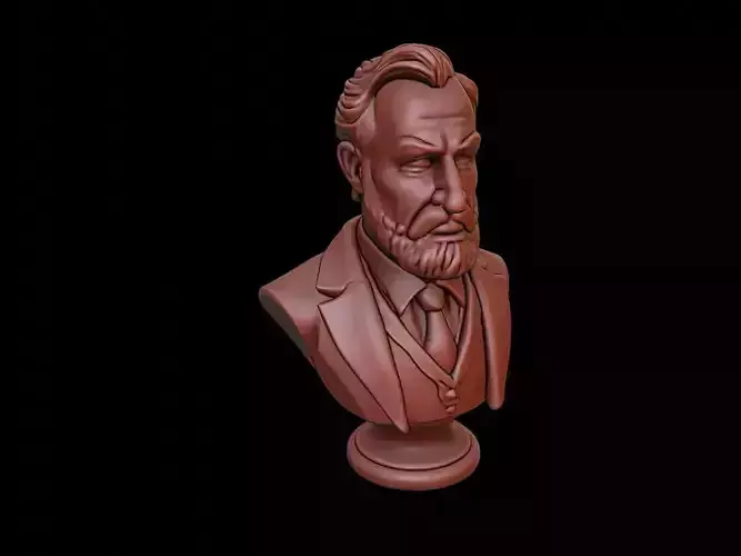 Joseph Thomson Bust 3D print model