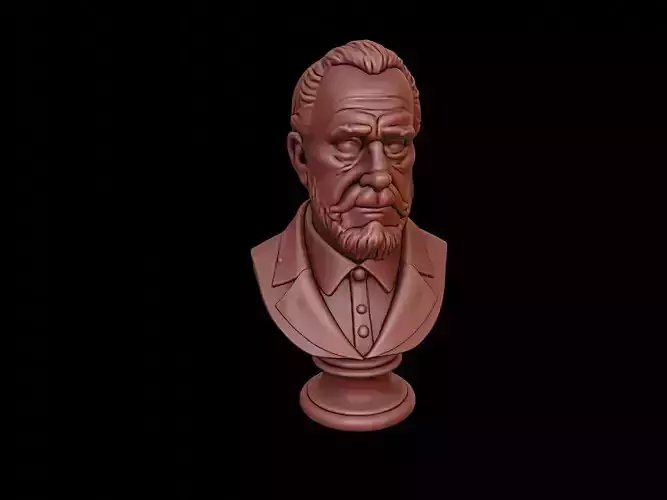 Joseph Thomson Bust 3D print model
