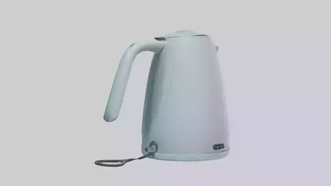Electric kettle model Low-poly 3D model
