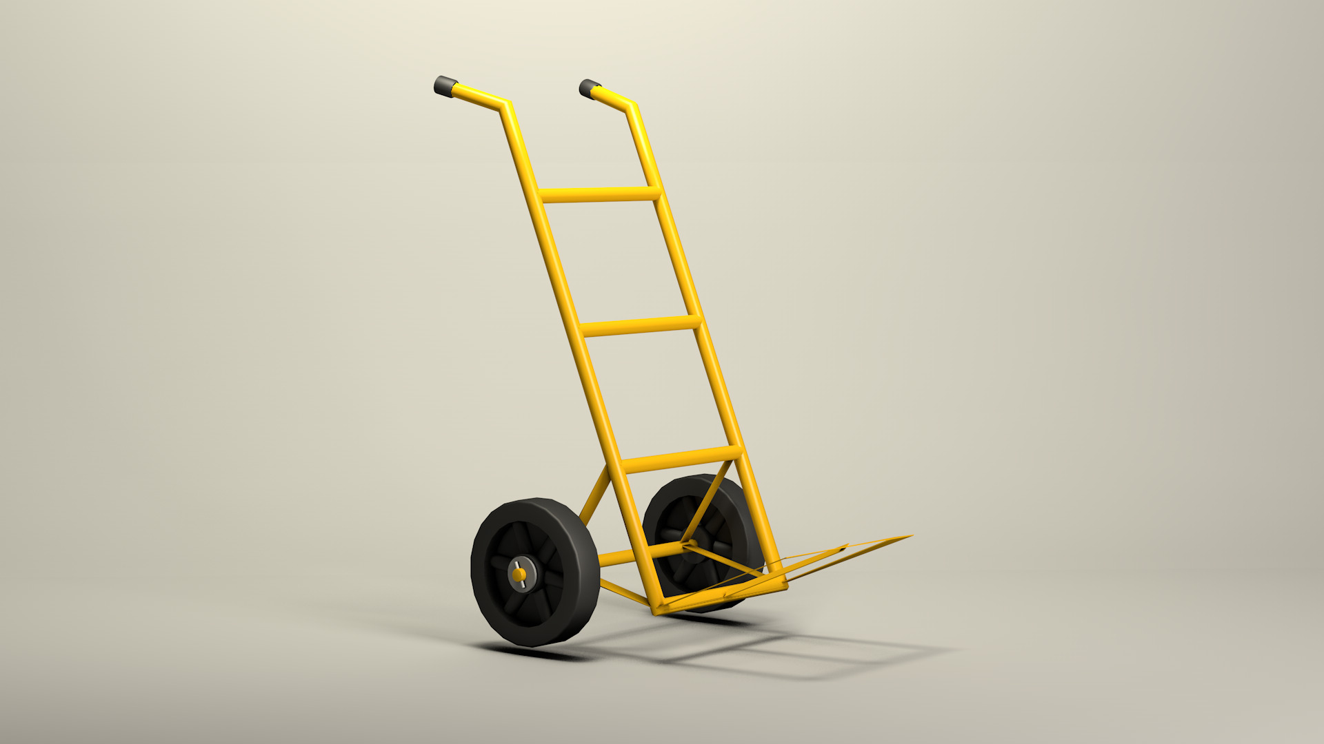 Cargo Cart Duo 3D model_7