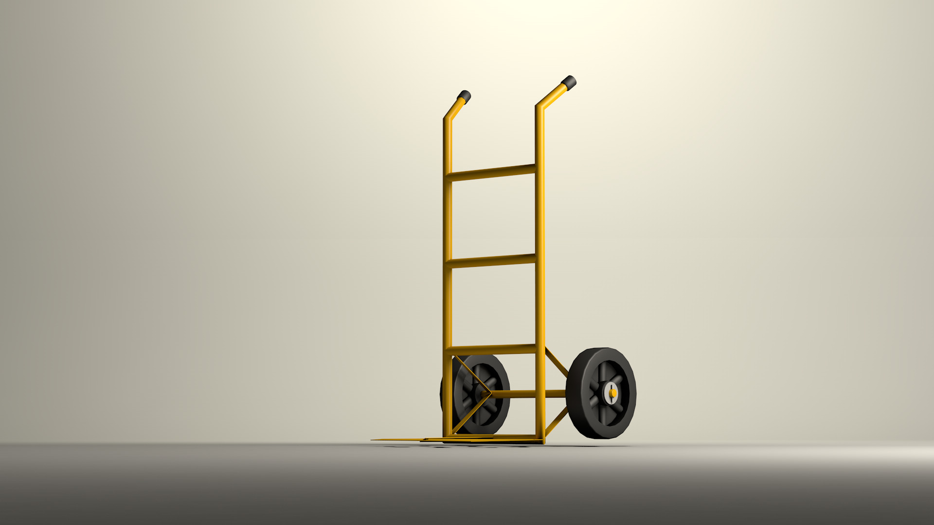 Cargo Cart Duo 3D model_5