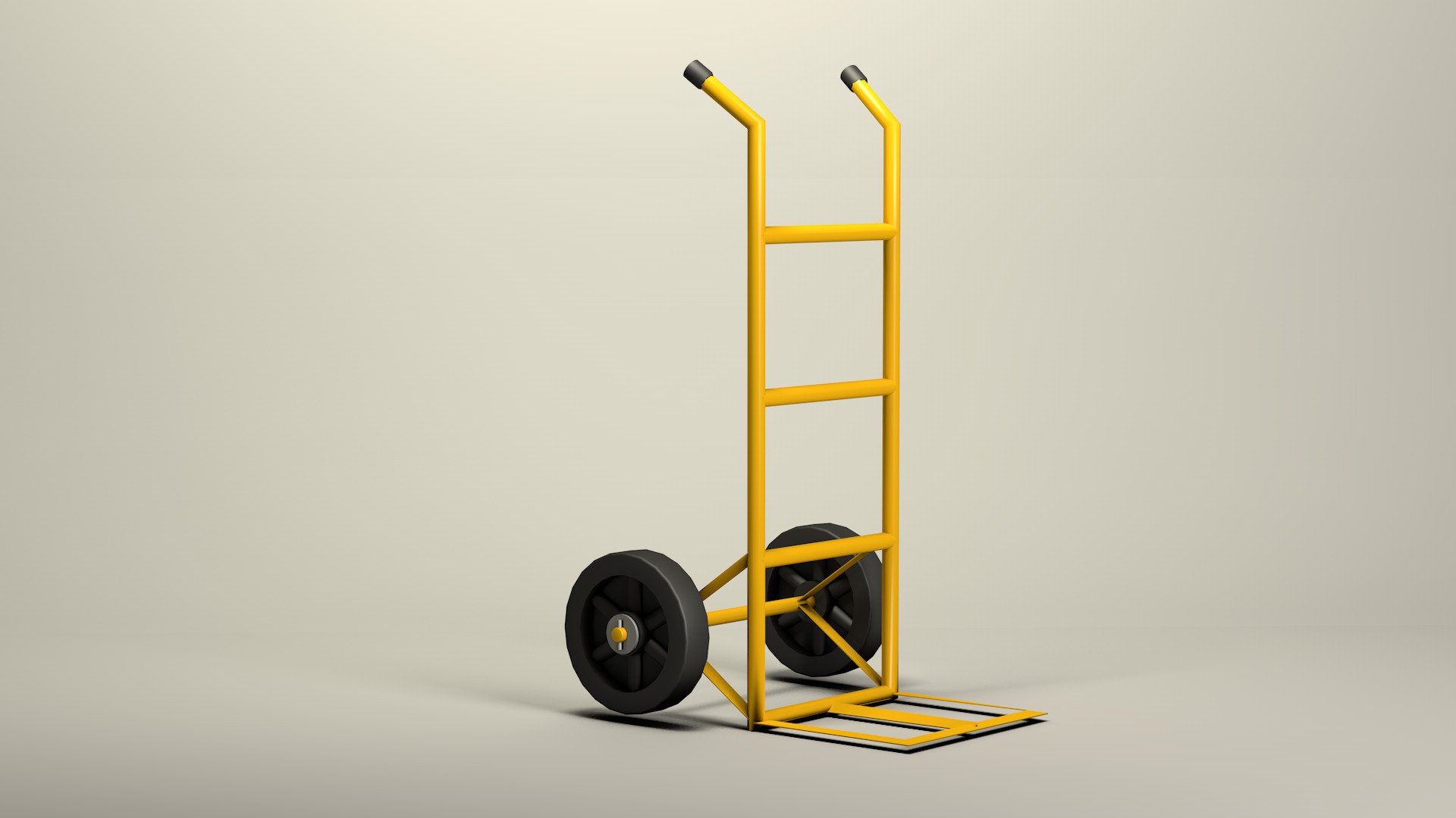 Cargo Cart Duo 3D model_6