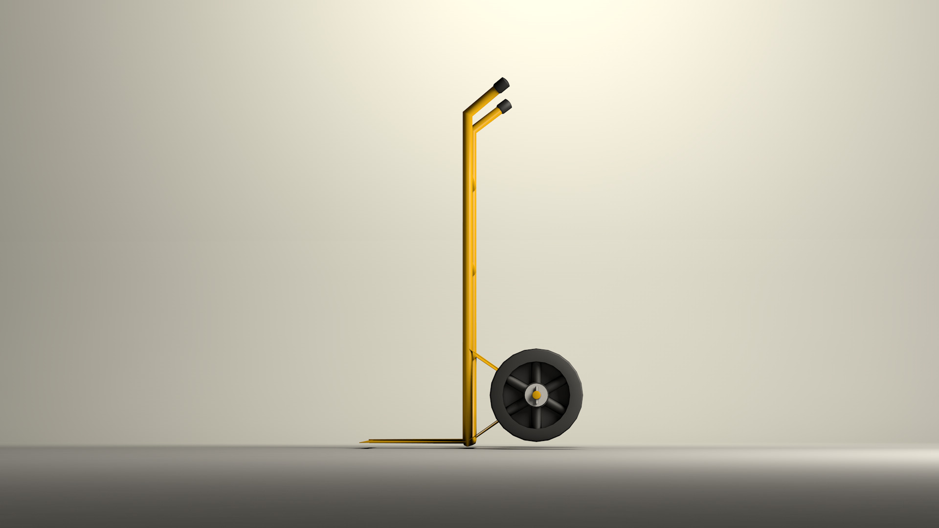 Cargo Cart Duo 3D model_4