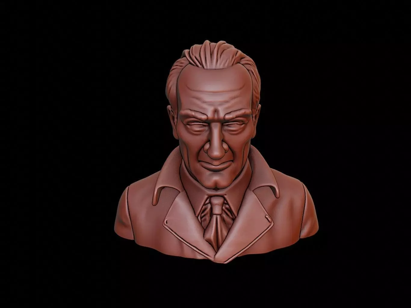 Matthew Flinders Bust 3D print model