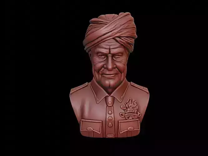 Nain Singh Rawat Bust
