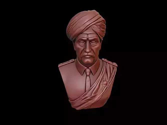 Nain Singh Rawat Bust