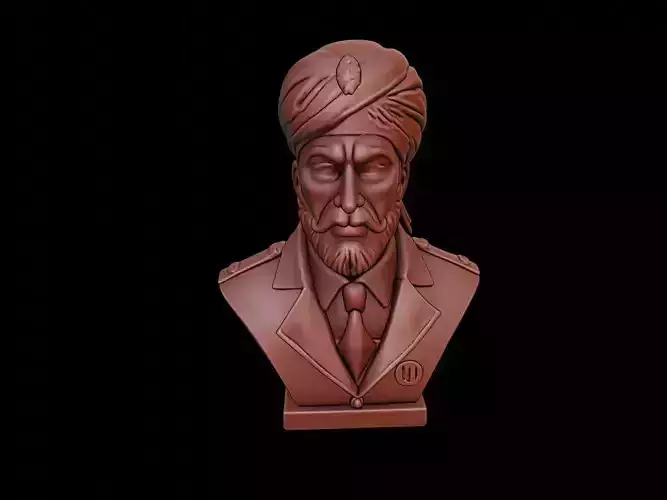 Nain Singh Rawat Bust