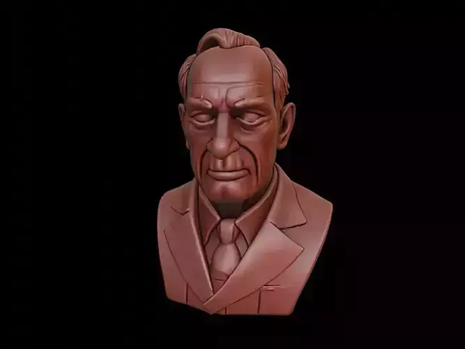 Otto Nordenskjold Bust 3D print model
