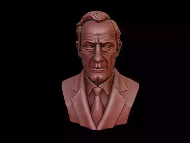 Otto Nordenskjold Bust 3D print model