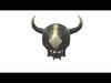 skull Low-poly 3D model_1