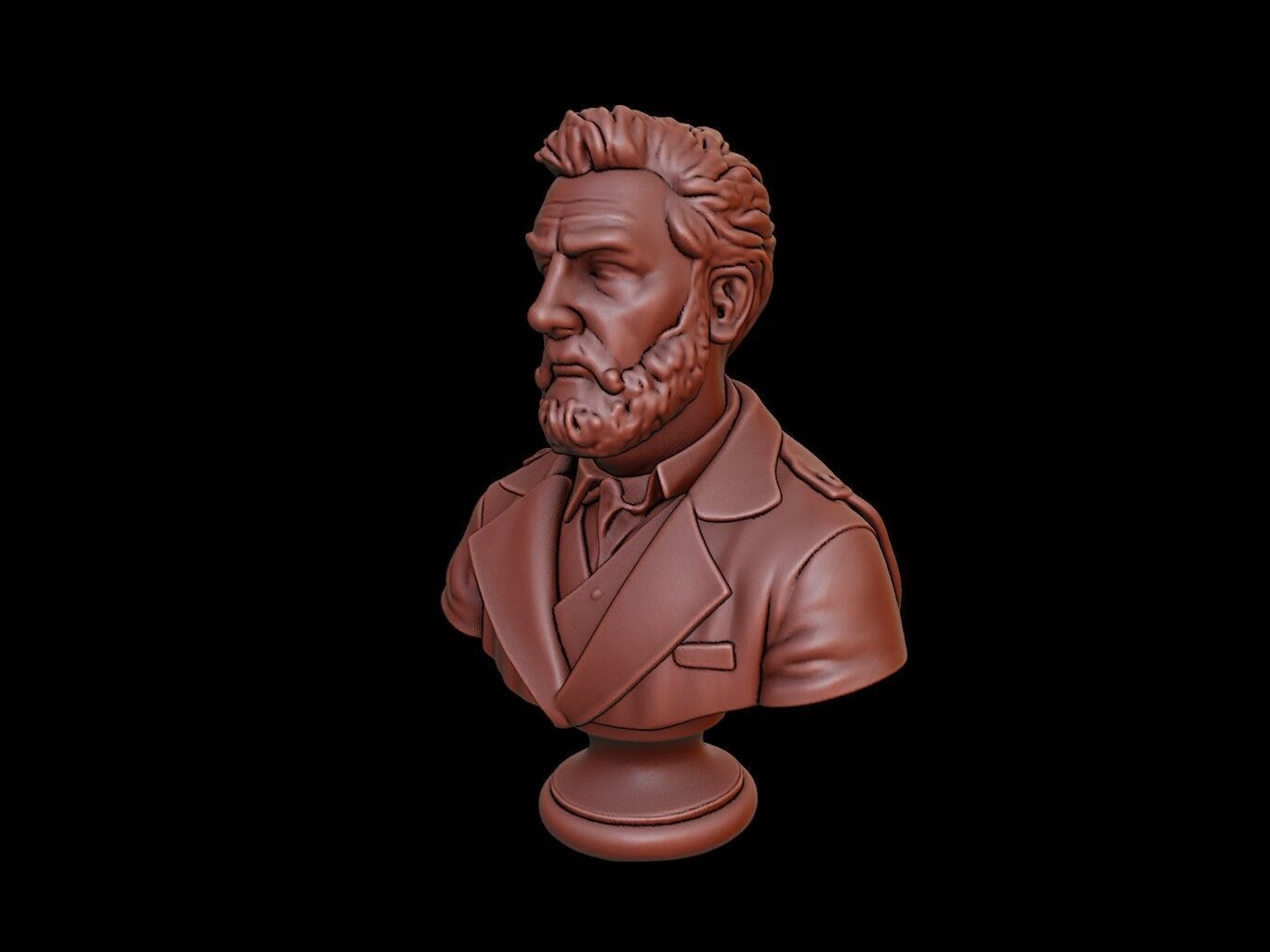 Pedro Alvares Cabral Bust 3D print model_2
