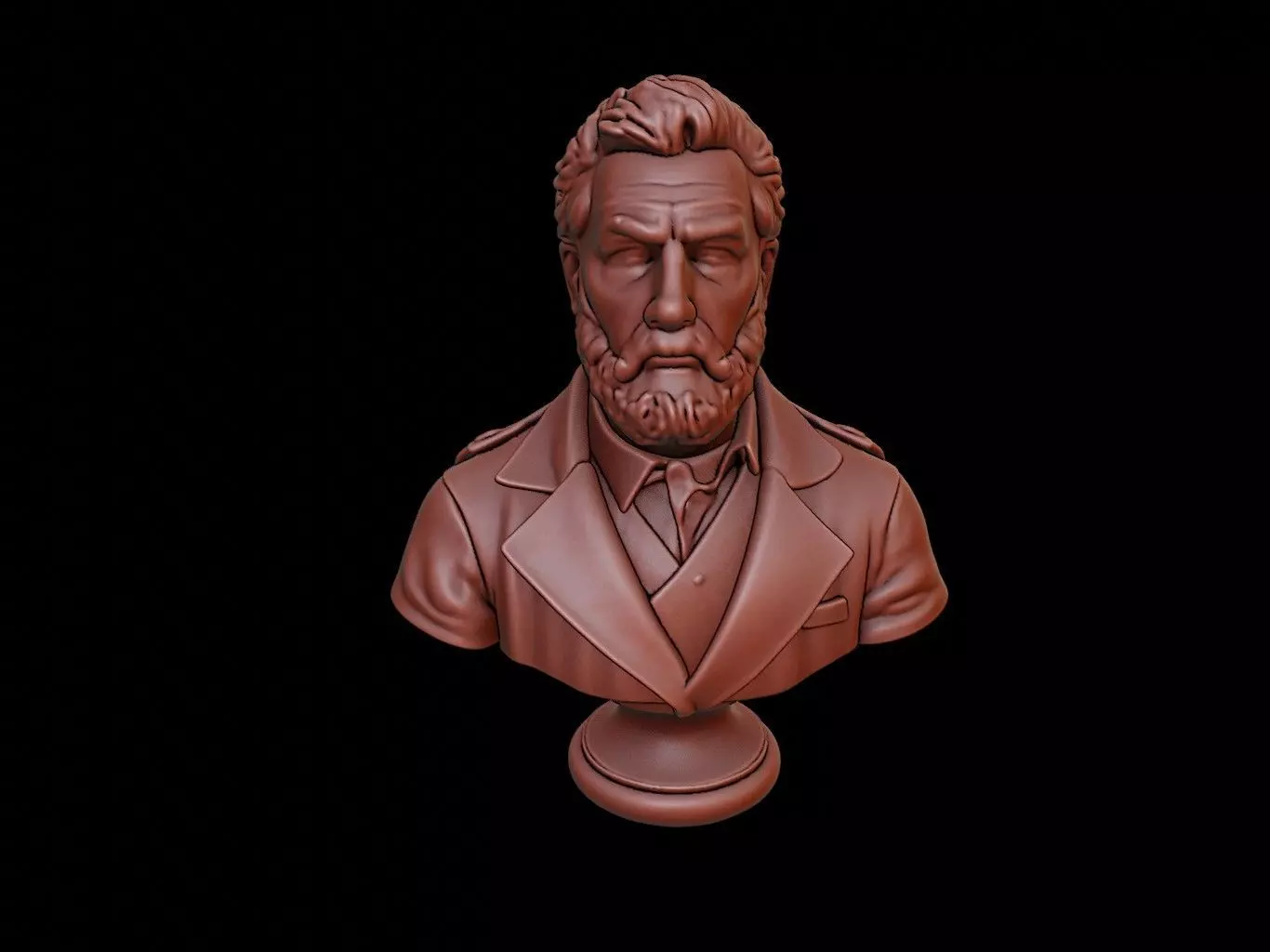 Pedro Alvares Cabral Bust 3D print model_0