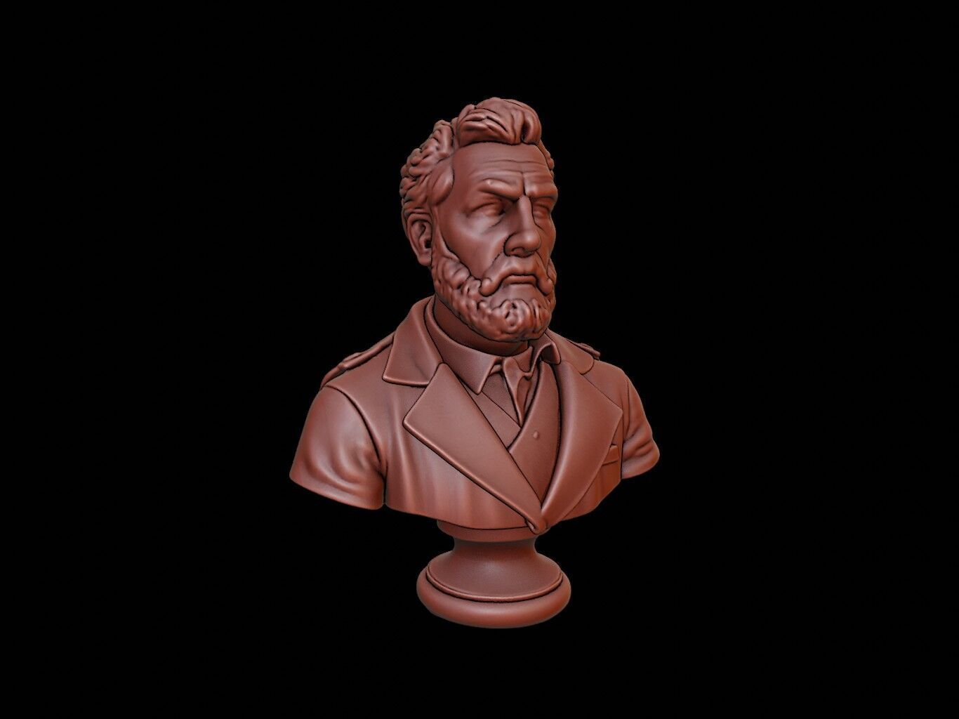 Pedro Alvares Cabral Bust 3D print model_1