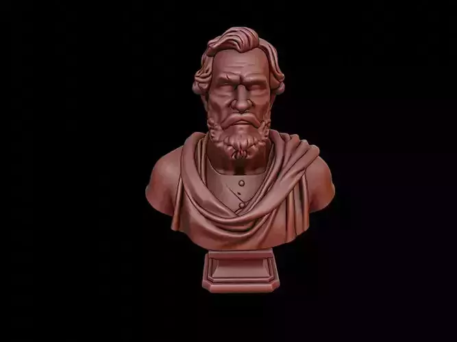 Pedro Alvares Cabral Bust 3D print model
