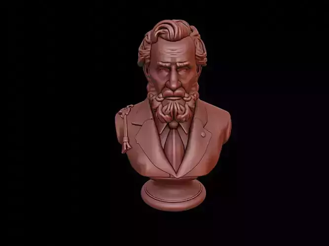 Rene-Robert Cavelier Bust